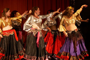 Hathor dancers